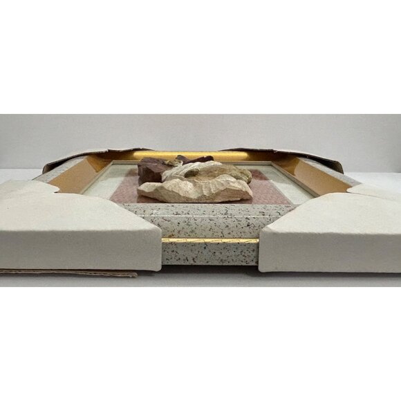 African Woman Relief Art Framed Afro-Boho Traditional Global Aesthetic Soulful - Picture 4 of 7